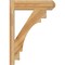 Ekena Millwork Merced Rough Sawn Craftsman Outlooker, Western Red Cedar, 6"W x 20"D x 28"H OUT06X20X28MRC04RWR - alternate 2